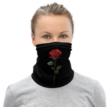 Red Rose on Black Mask & Neck Gaiter