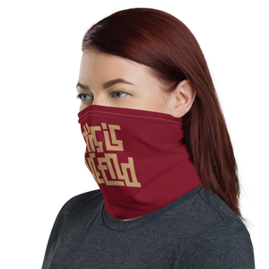 THIS IS THE END? Burgundy Face Mask & Neck Gaiter