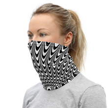 Vertigo Optical Illusion Background Mask & Neck Gaiter