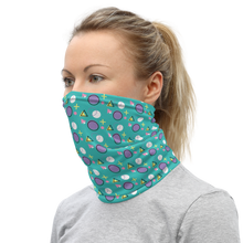 Memphis Colorful Pattern 01 Mask & Neck Gaiter