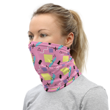 Memphis Colorful Pattern 04 Mask & Neck Gaiter