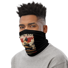 Make Peace Stop War Tank Face Mask & Neck Gaiter