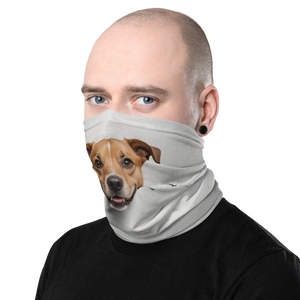 Smile Dog Peep Face Mask & Neck Gaiter