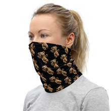 Happy Teddy Bear Pattern Face Mask & Neck Gaiter