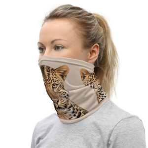 Leopard Potrait Face Mask & Neck Gaiter