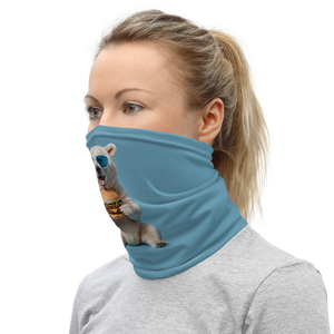 Polar Bear and Burger Face Mask & Neck Gaiter