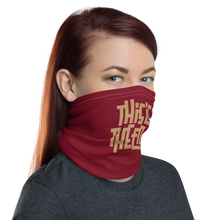 THIS IS THE END? Burgundy Face Mask & Neck Gaiter