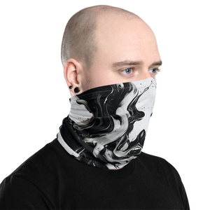 Black and White Fluid Mask & Neck Gaiter