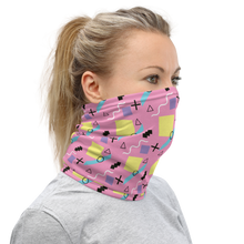 Memphis Colorful Pattern 04 Mask & Neck Gaiter