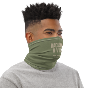 Racism is a Virus Face Mask & Neck Gaiter