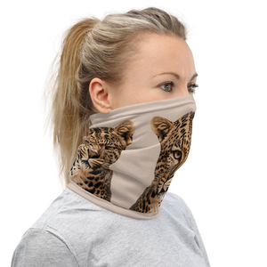 Leopard Potrait Face Mask & Neck Gaiter