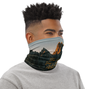 The Best View Comes Face Mask & Neck Gaiter