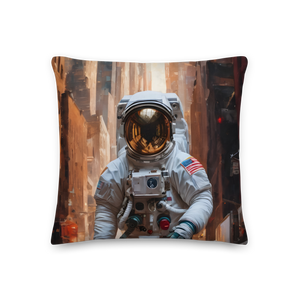 Astronaut Urban Premium Pillow