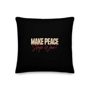 Make Peace Stop War Tank Premium Pillow