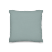 Green White Deer Premium Pillow