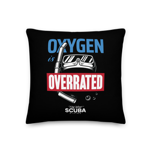 Oxygen is Overrated KWSD Logo Premium Pillow