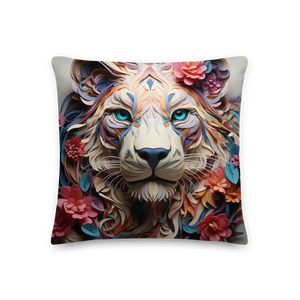 Lion Art Premium Pillow