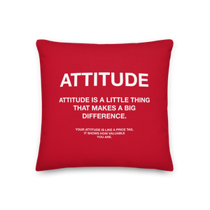 Attitude Premium Pillow