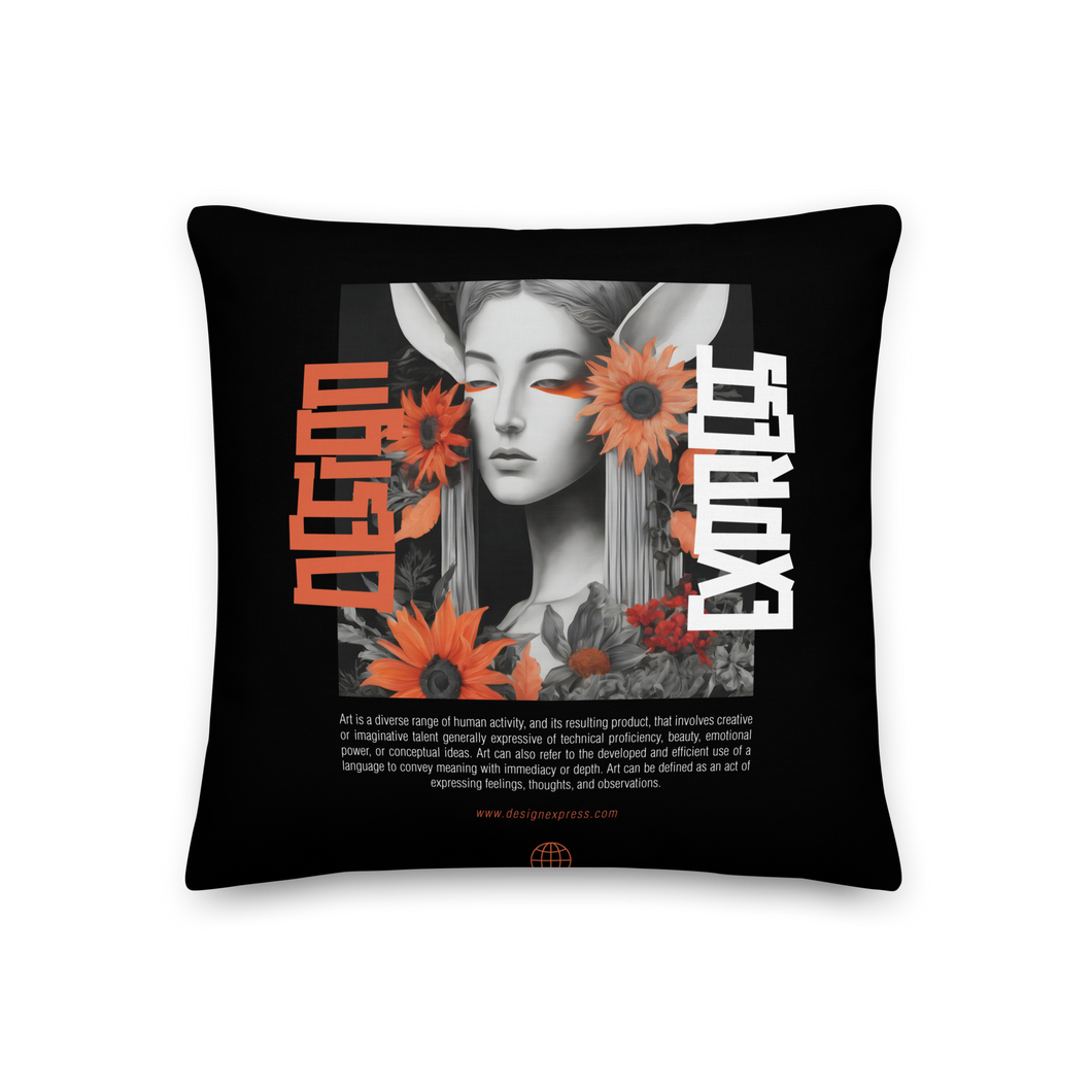 DE Art Series 001 Premium Pillow