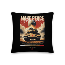 Make Peace Stop War Tank Premium Pillow