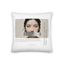 Silence Lao Tzu Premium Pillow