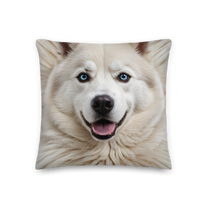 Siberian Husky Premium Pillow