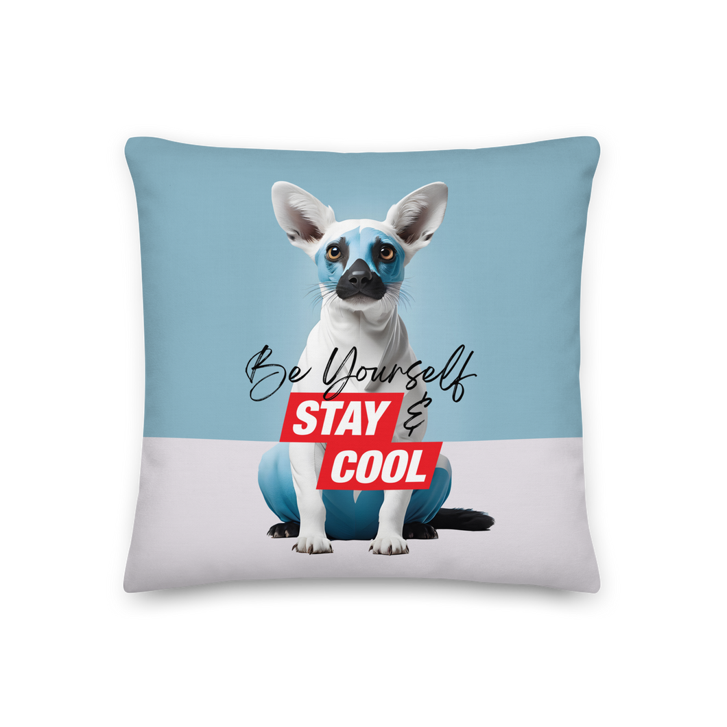 Be Yourself & Stay Cool Premium Pillow