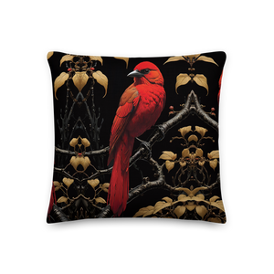 Red Bird Premium Pillow