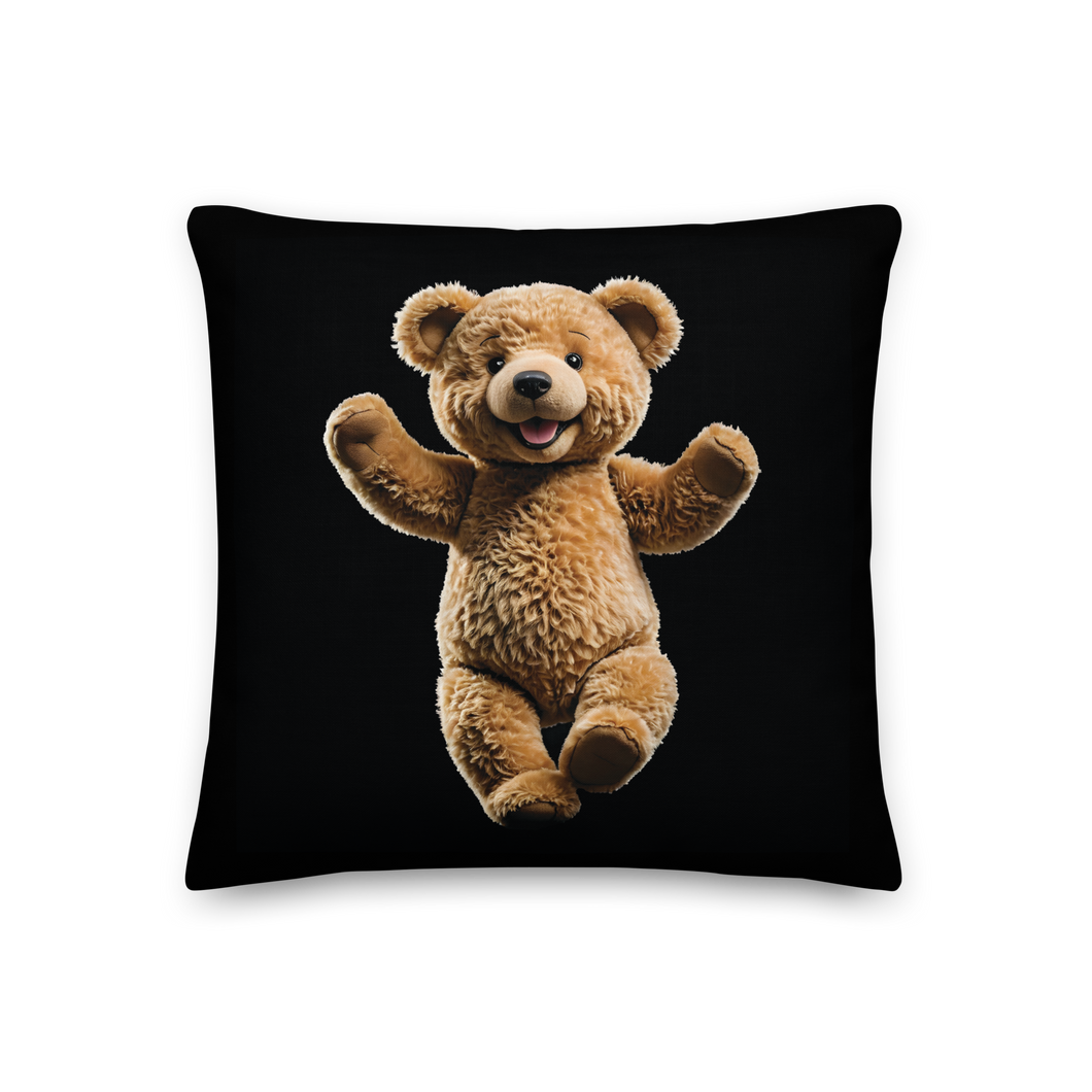 Happy Teddy Bear Premium Pillow