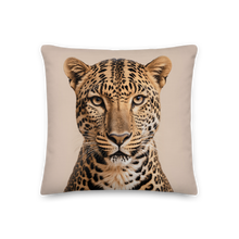 Leopard Potrait Premium Pillow