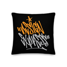 Design Express Graffiti Tags Premium Pillow