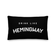 Drink Like Hemingway Premium Pillow