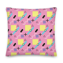 Memphis Colorful Pattern 04 Premium Pillow