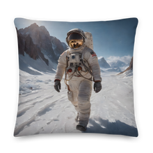 Astronaut Snow Premium Pillow