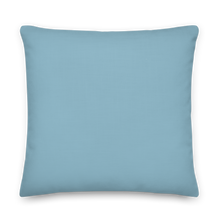 Sad Dog Blue Premium Pillow