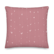 Cute Pink Swan Premium Pillow