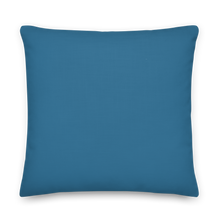 Cool Blue Horse Premium Pillow