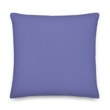 Giraffe Zebra Purple Premium Pillow