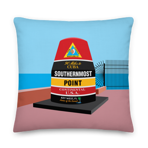 Southernmost Point Premium Pillow