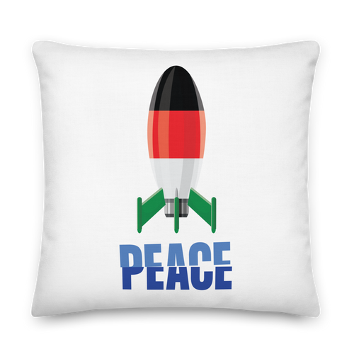 Peace for Israel & Palestine Premium Pillow