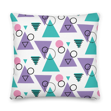 Memphis Colorful Pattern 03 Premium Pillow