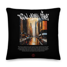 New York City Painting Premium Pillow