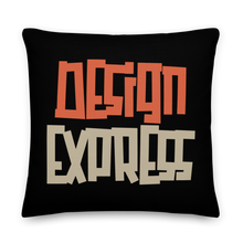 Design Express Typography Premium Pillow