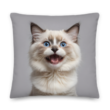 Ragdoll Kitten Premium Pillow