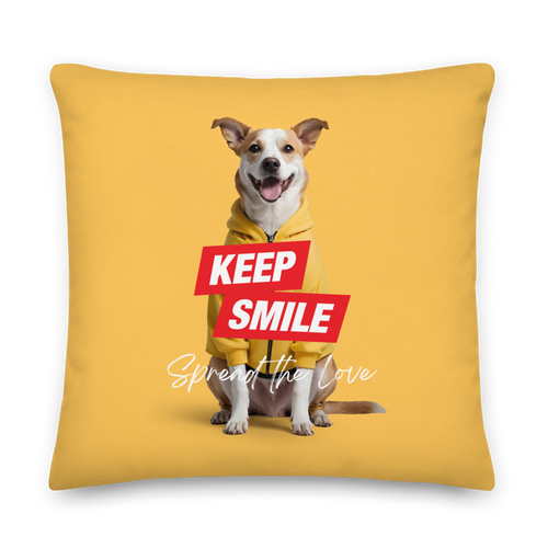 Good Boy Yellow Premium Pillow