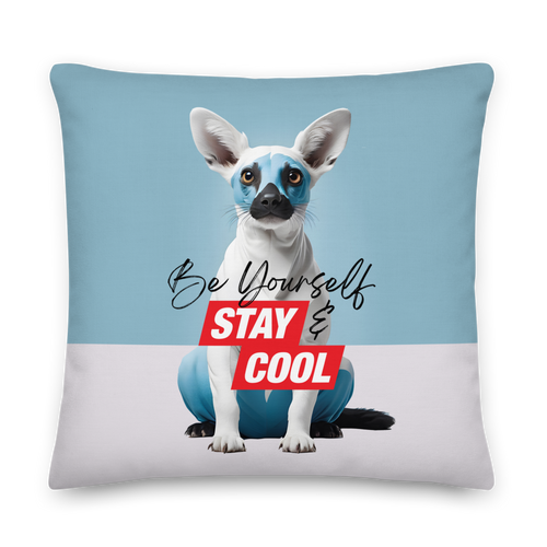 Be Yourself & Stay Cool Premium Pillow