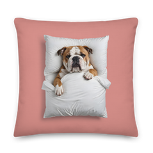 Sleeping Bulldog Premium Pillow