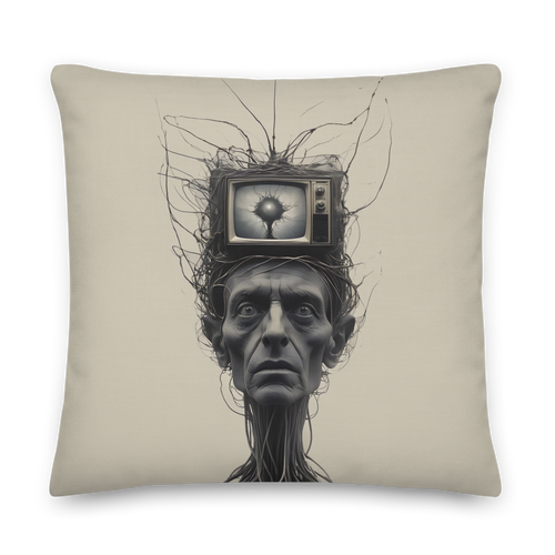 Brain Wash by Media Premium Pillow