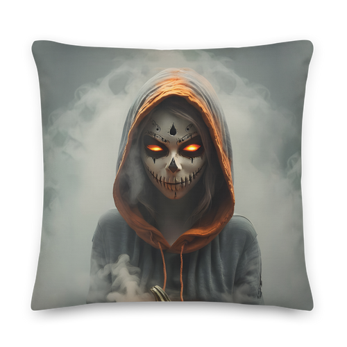 Helloween Square Premium Pillow