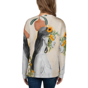 Beautiful Vintage Collage Art Unisex Sweatshirt